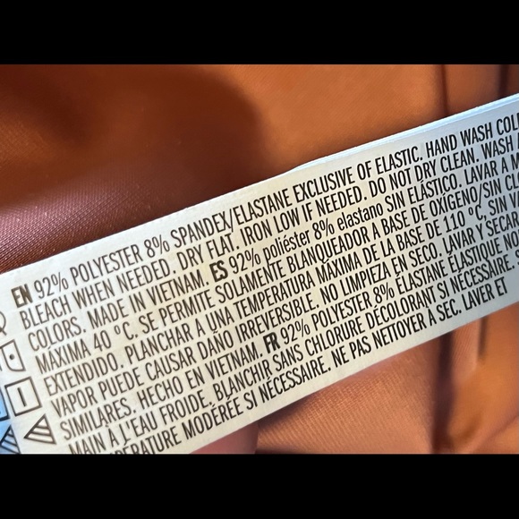 Forever 21 Winter Collection Salmon Pink Velvet Midi Dress Size M - Picture 8 of 9